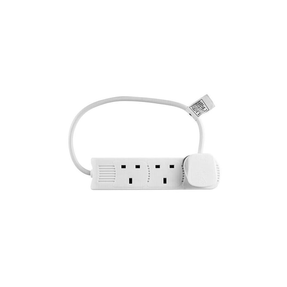 Extension Lead 3 Gang Socket 1/2 Meter Cable Electric UK Mains Plug 3001083