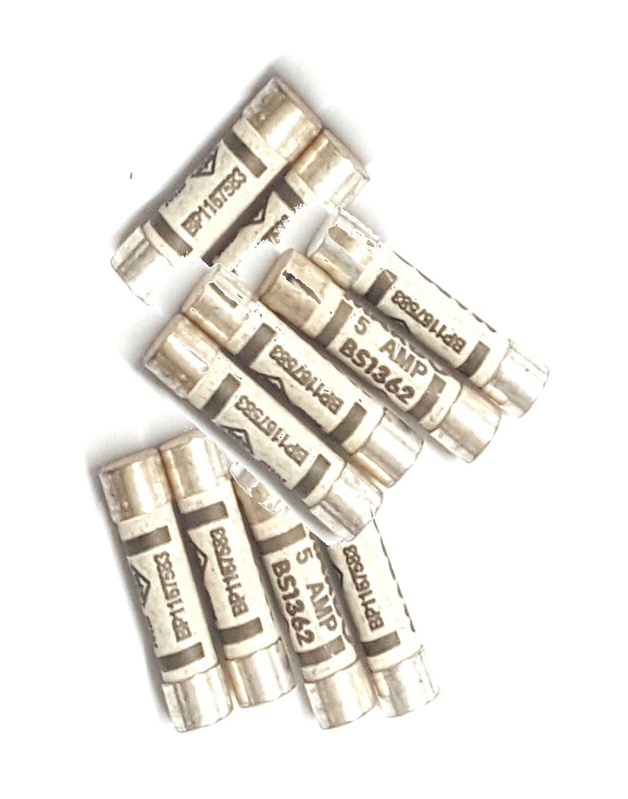 Household Fuses 5 Amp 5A Domestic Cartridge Fuse Mains Plug Appliance NEW