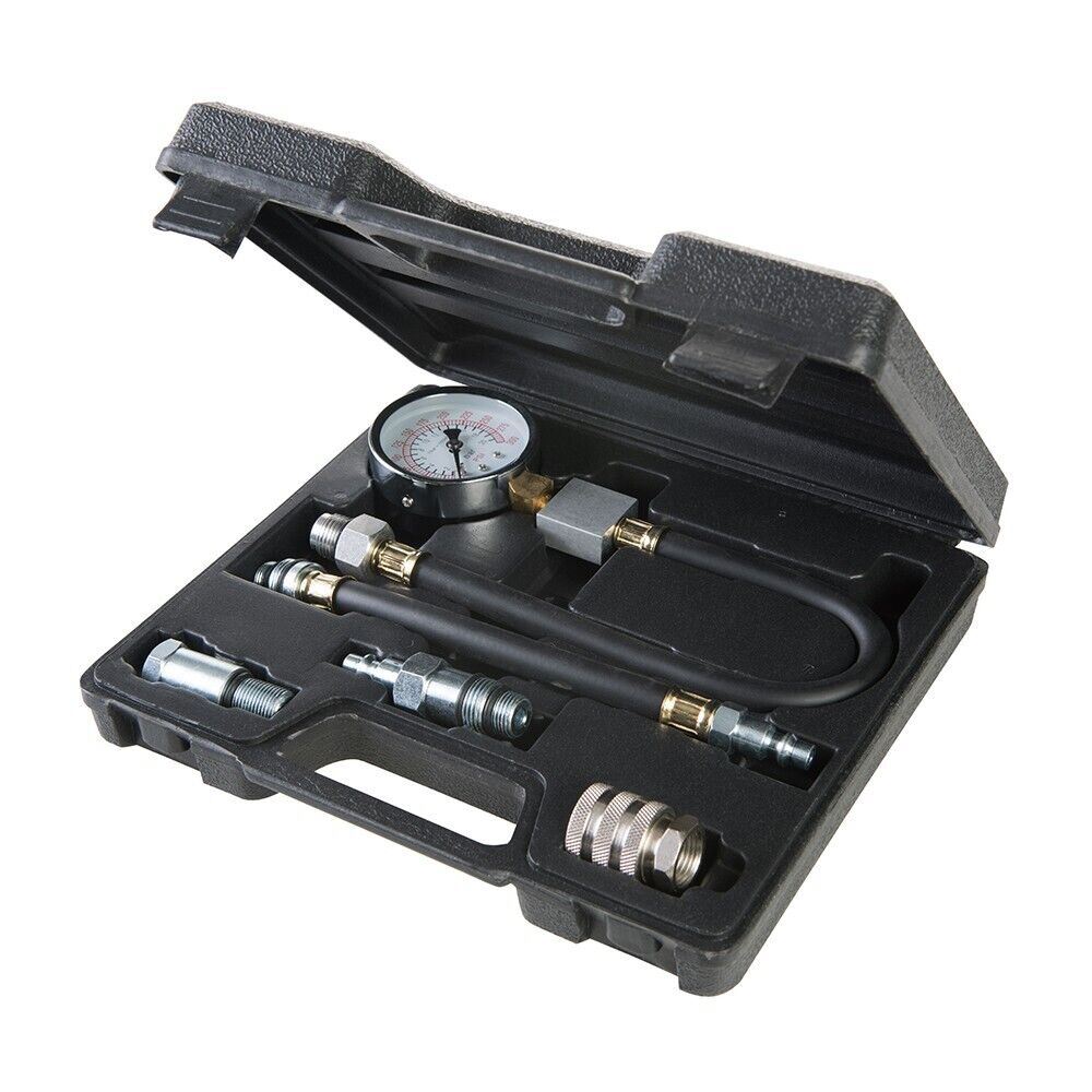 Compression Testing Kit Petrol Engine 5 Piece 5Pce Silverline 598559 Test Fuel