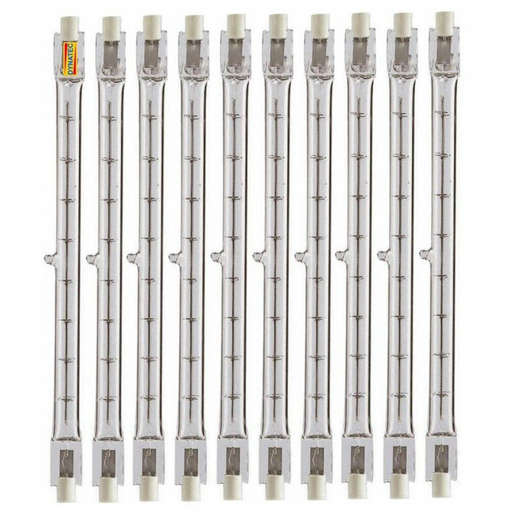 5 Linear Halogen Bulb 1500W 110V Tungsten R7S E57153 254mm Long Tube 110 Volt