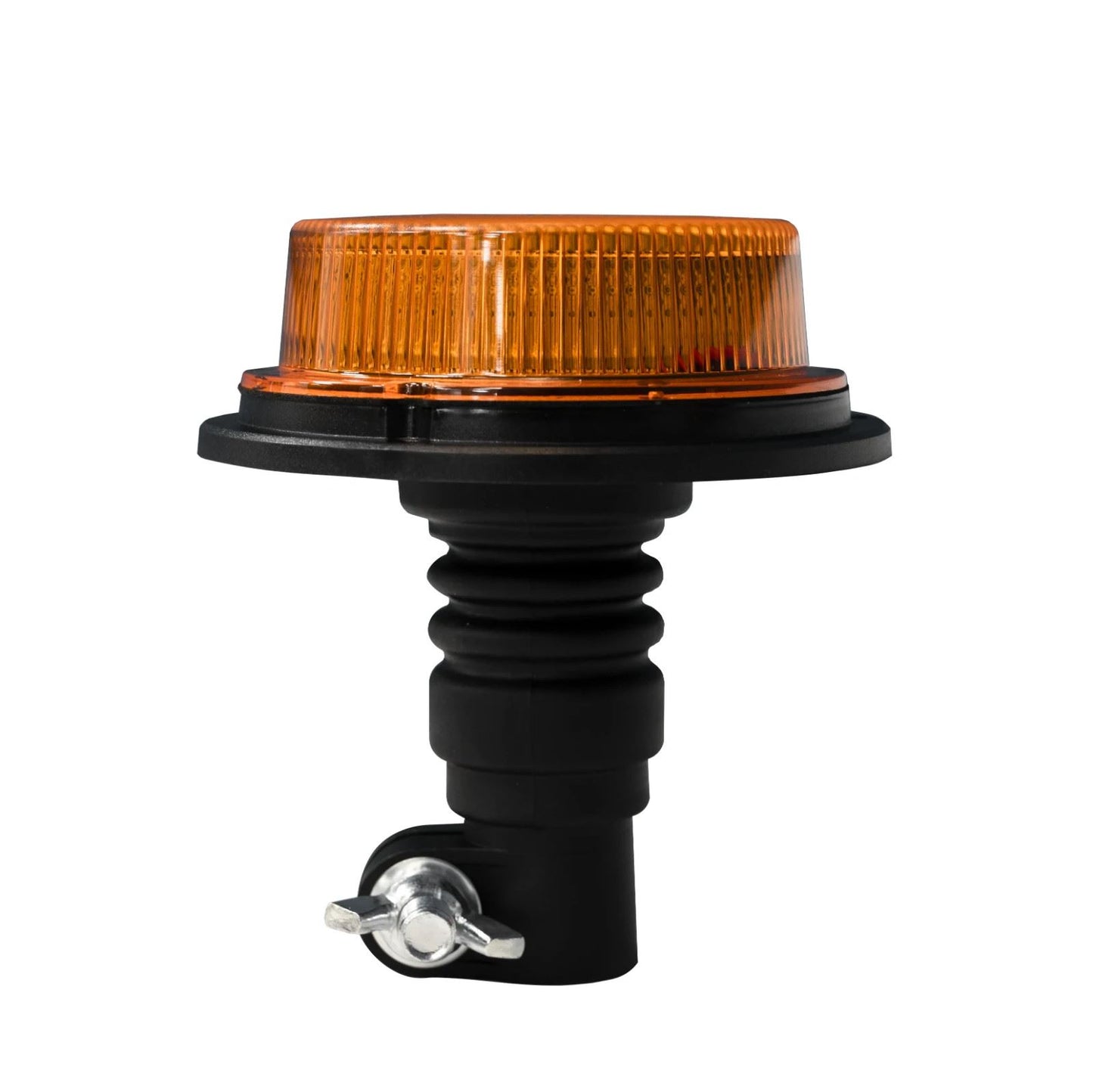 Beacon ECE R65 Compact LED Low Profile Flashing Amber Flexi DIN Stem Pole Mount 1002001