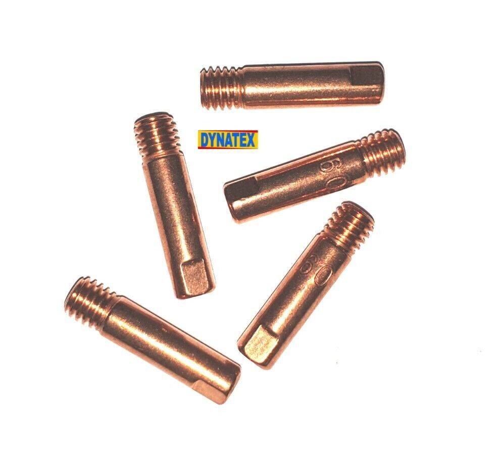 Welding Tip 5 Contact x 1.2mm Mig Euro Torch MB15 Welding M6 Thread x 30mm 4001084 5X54
