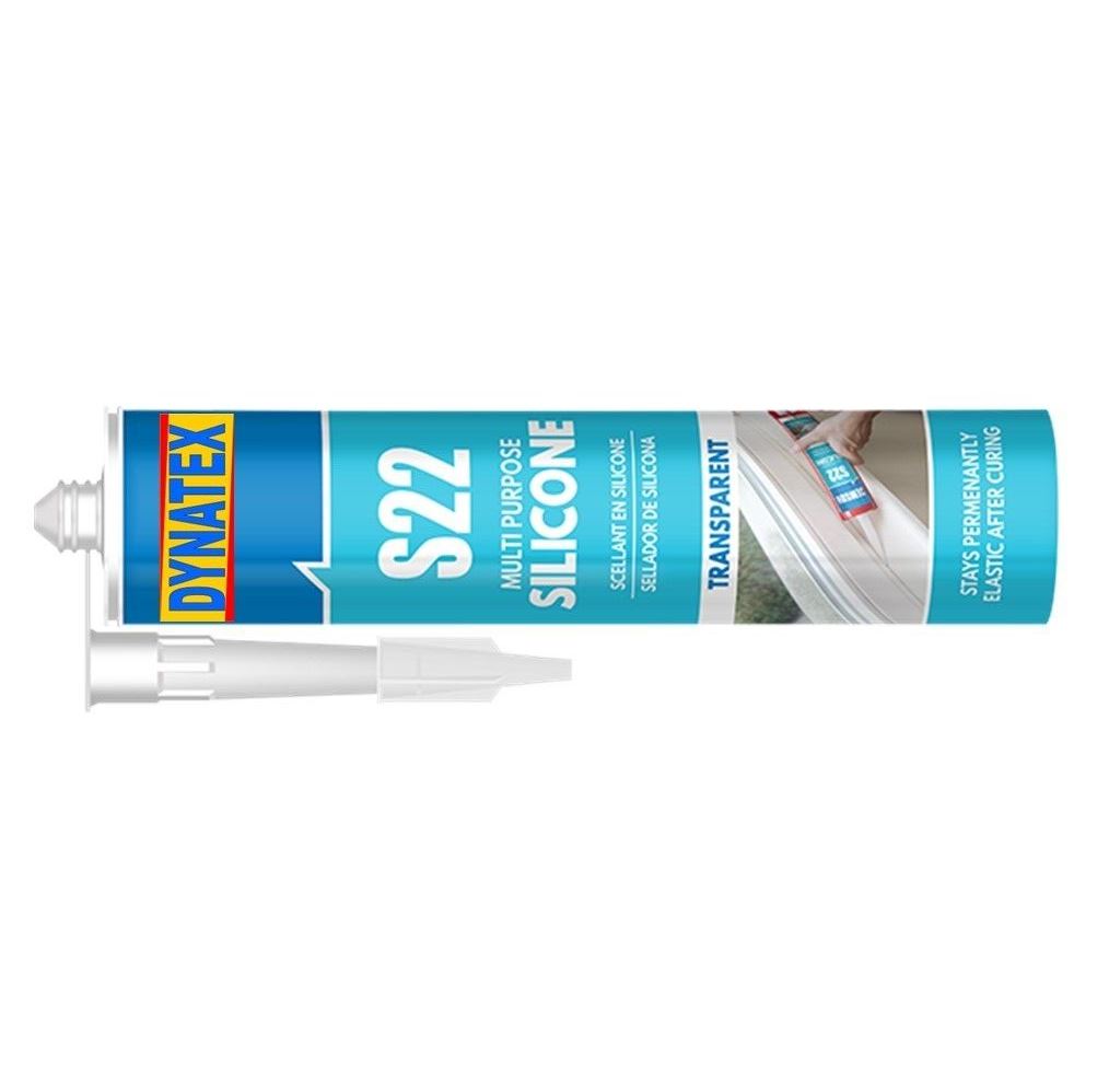 Bathroom Kitchen Waterproof Silicone Sealant Transparent Mould Resistant 280ml 2001220