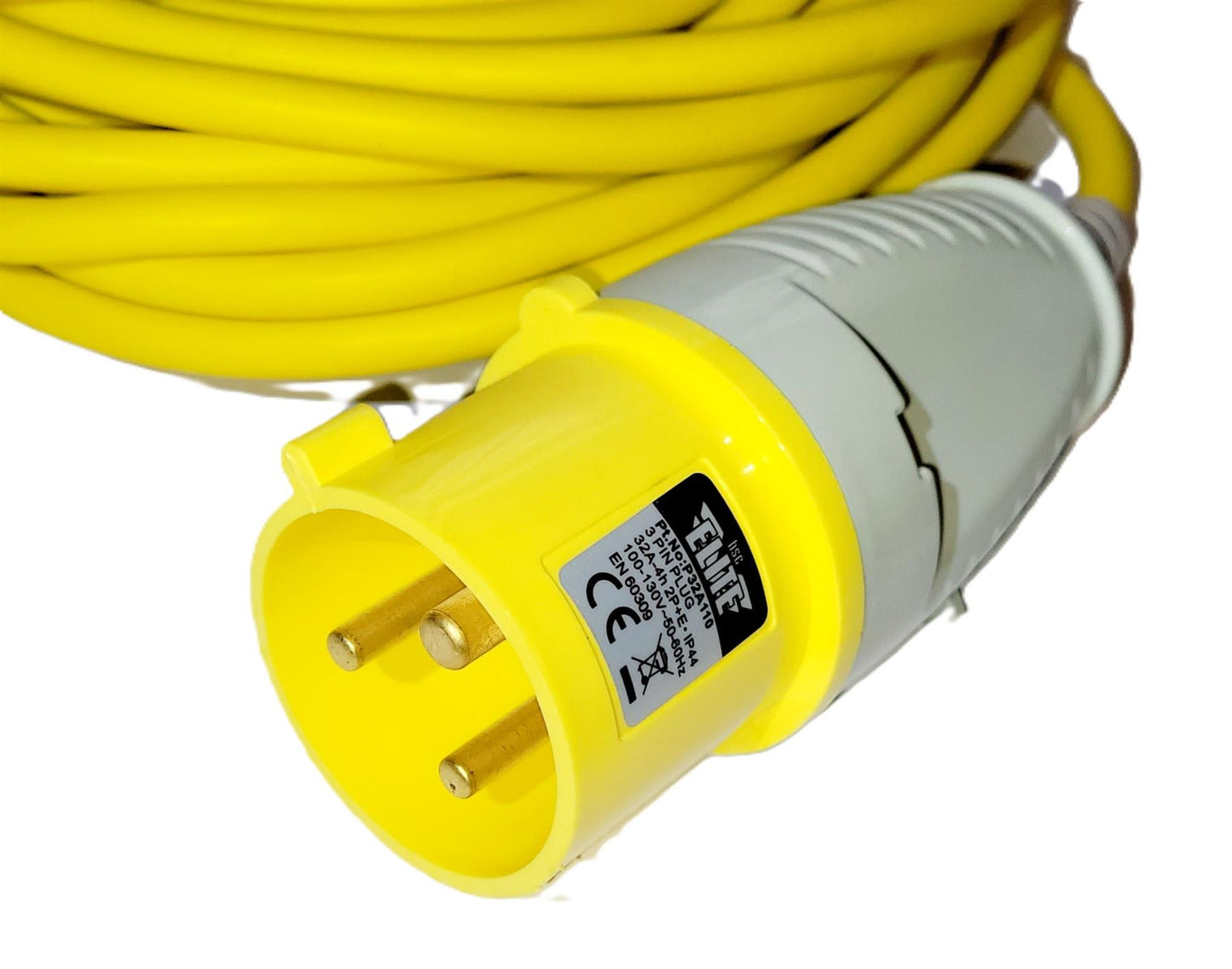 Extension Cable 110V 14 Metre 16 Amp 110 Volt 2.5mm Hook Up Lead 16A Arctic 3001268 14x388/1x674/651