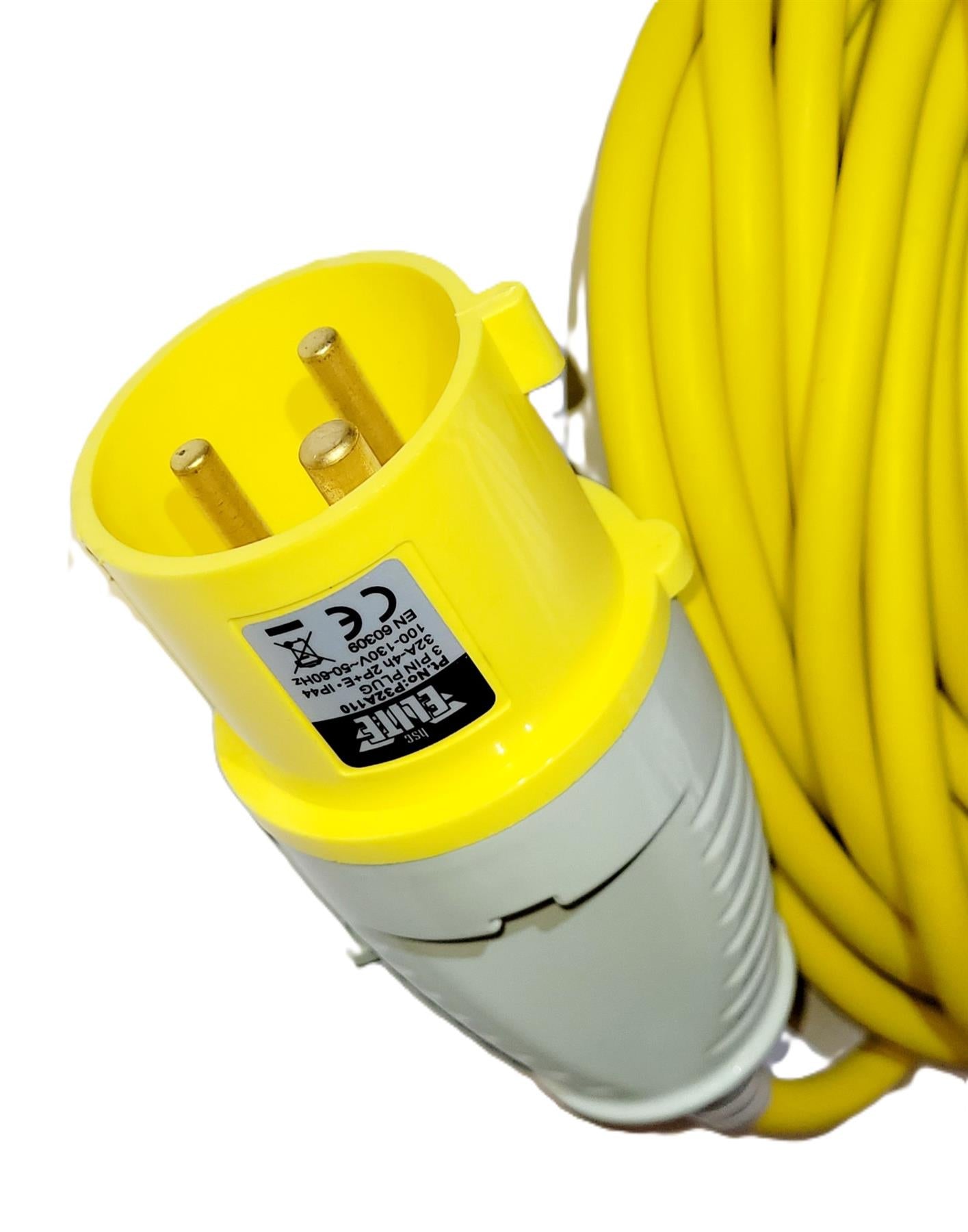 Extension Cable 110V 14 Metre 16 Amp 110 Volt 2.5mm Hook Up Lead 16A Arctic 3001268 14x388/1x674/651