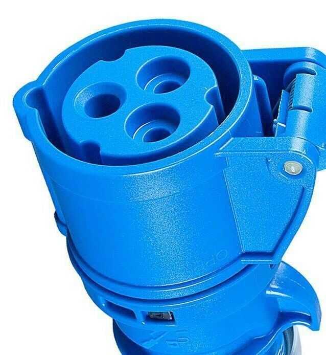 Trailing Socket 32 Amp 240v Site 3 Pin 240 Volt Hook Up Power Tool 32A 230V 3001681