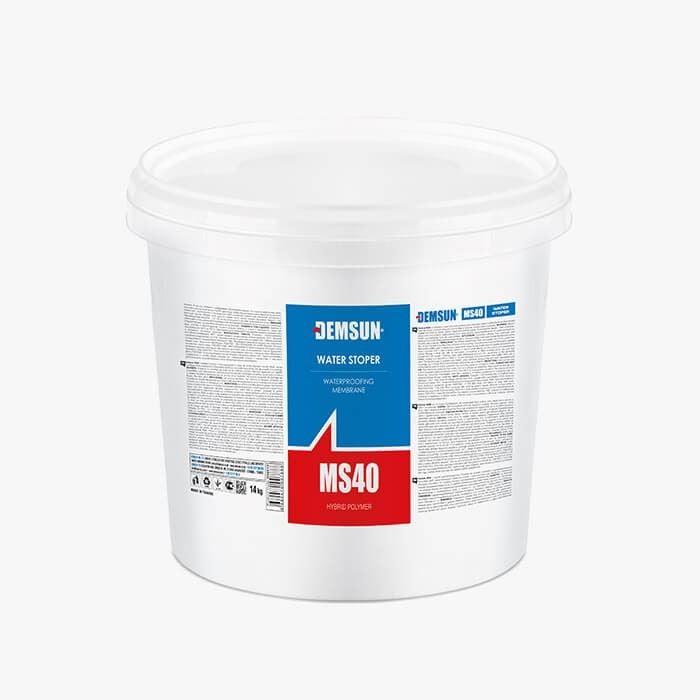 Repair Seal Roof Paint Polymer Based Elastic Waterproof Membrane, Bitumen Free 8003035