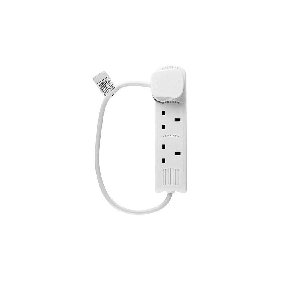 Extension Lead 3 Gang Socket 1/2 Meter Cable Electric UK Mains Plug 3001083