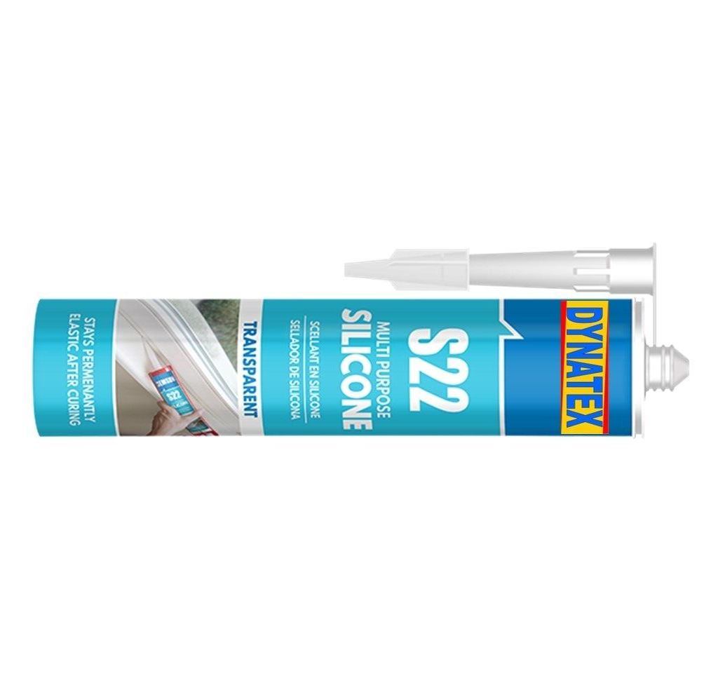 Bathroom Kitchen Waterproof Silicone Sealant Transparent Mould Resistant 280ml 2001220