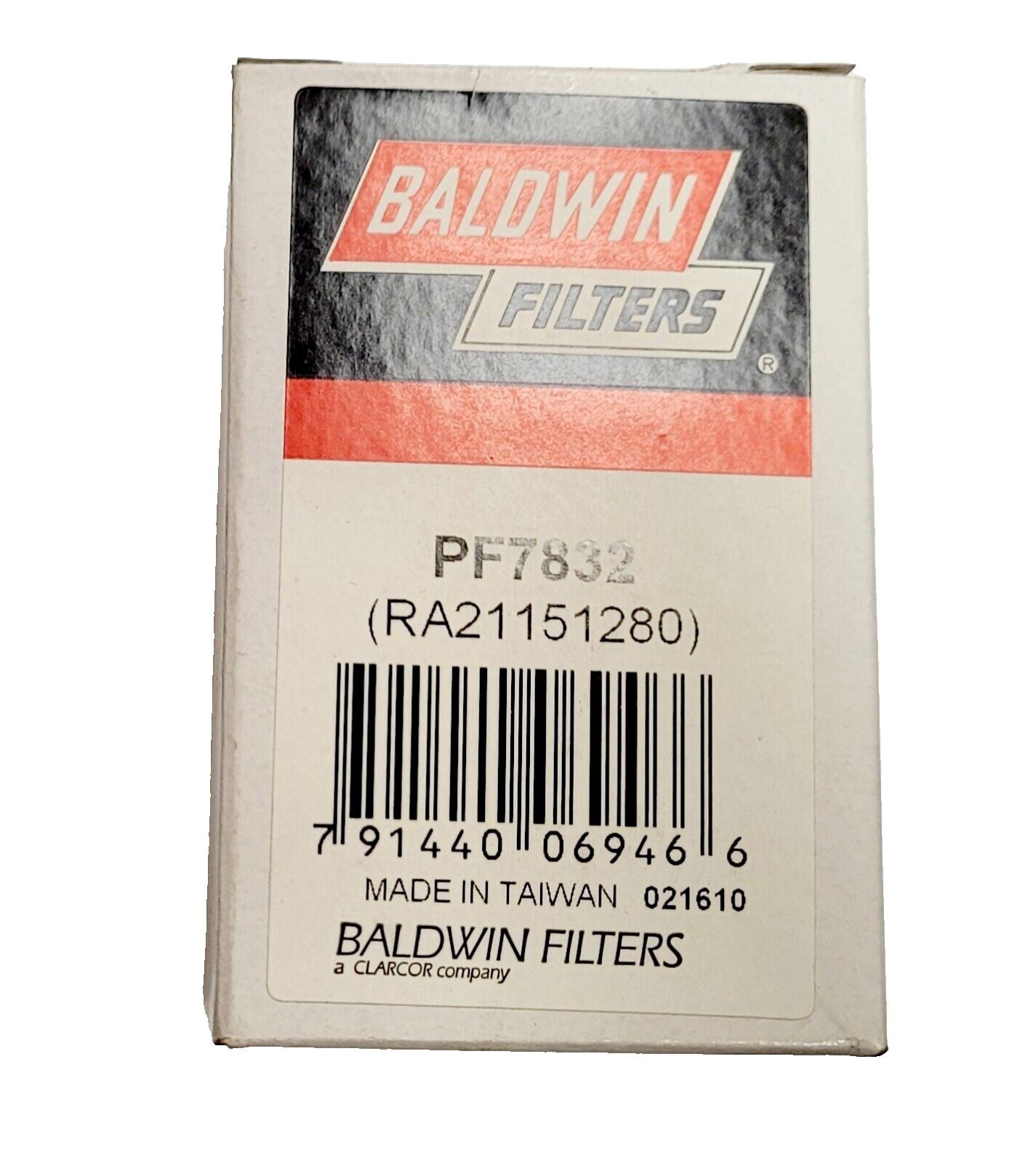 GENUINE BaldwinFILTER PF7832 SUITS Greyfriars 4022F Kubota RA21151280