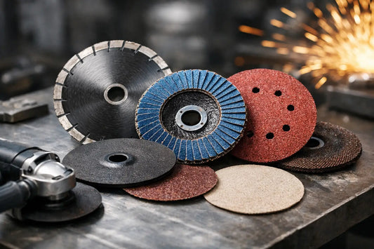 Abrasive Disc Types for Cutting, Grinding and Sanding