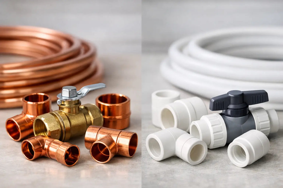 Copper versus Plastic Plumbing Fittings Compared