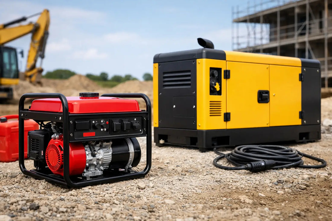 Petrol vs Diesel Generator for Site and Backup