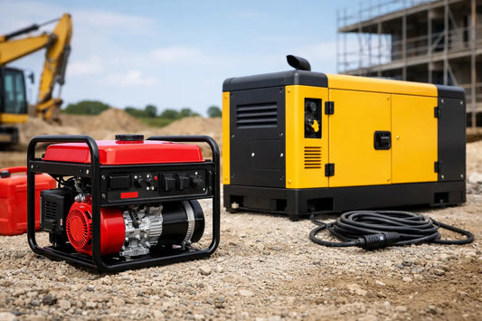 Petrol vs Diesel Generator for Site and Backup