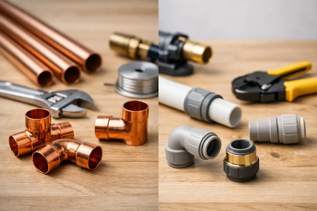 Copper Pipe vs Push Fit: Which Suits the Job?