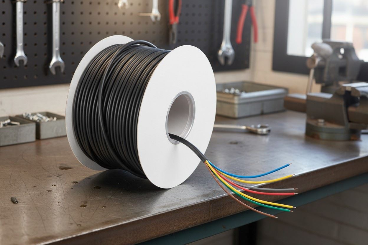 Trailer Caravan Cable 5 Meter 12V 7 Core Cable Wire Towing Lighting Cable 5M