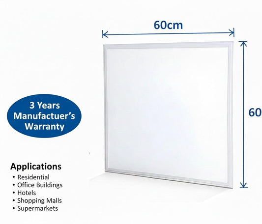 48W LED Cool White Backlit Ceiling Panel Light Suspended Durable Office Light