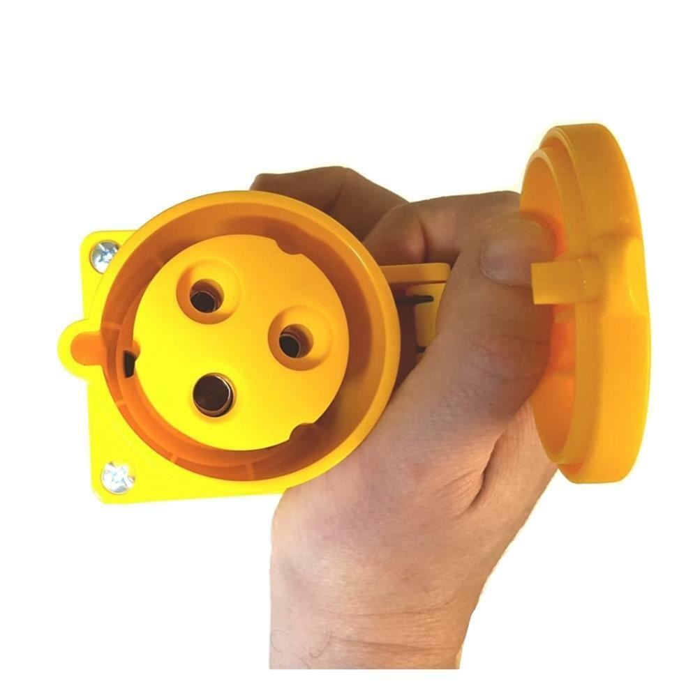 110V 32A Socket to 16A Plug Fly Lead Adaptor Generator Converter Cable 2.5mm 3001276  1X388/650/674