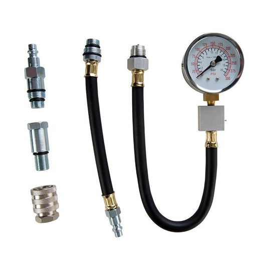 Compression Testing Kit Petrol Engine 5 Piece 5Pce Silverline 598559 Test Fuel