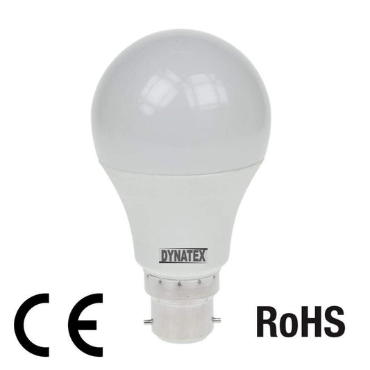 LED 110V Bulb 10W GLS Light Lamp 2 BC Daylight 110 volt 4000K Polycarb 3001003 2X01