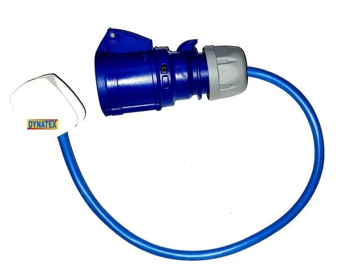 Generator Fly Lead 32 Amp Socket To 13A Plug Caravan Hook Up Power Cable 3001273 1x073/404/681