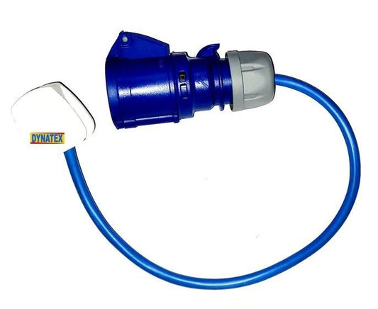 Generator Fly Lead 32 Amp Socket To 13A Plug Caravan Hook Up Power Cable 3001273 1x073/404/681