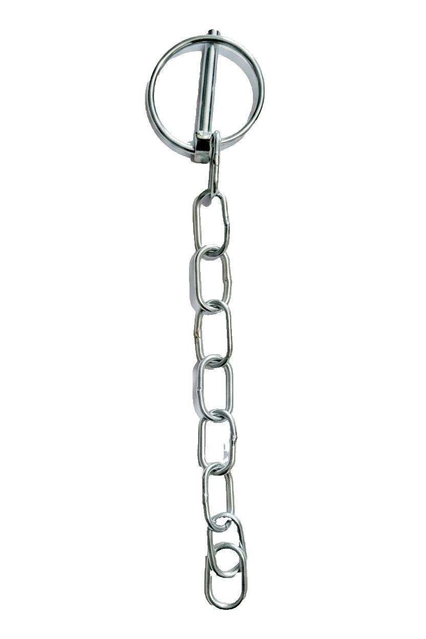 Lynch Pin & Chain Trailer Horse Box Tail Gate Drop Side Locking Pin 9007208