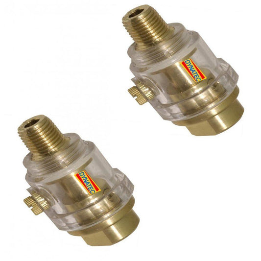 In Line Oiler Lubricator Mini 2 For Pneumatic Tool 1/4" BSP Air Oil Compressor 2001400 2x399