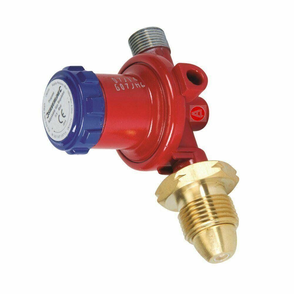 LPG Gas Hose Regulator Propane Bottle 0.5-4 Bar 6mm Tail Barbecue Heater 2001537  1x 00/65/66