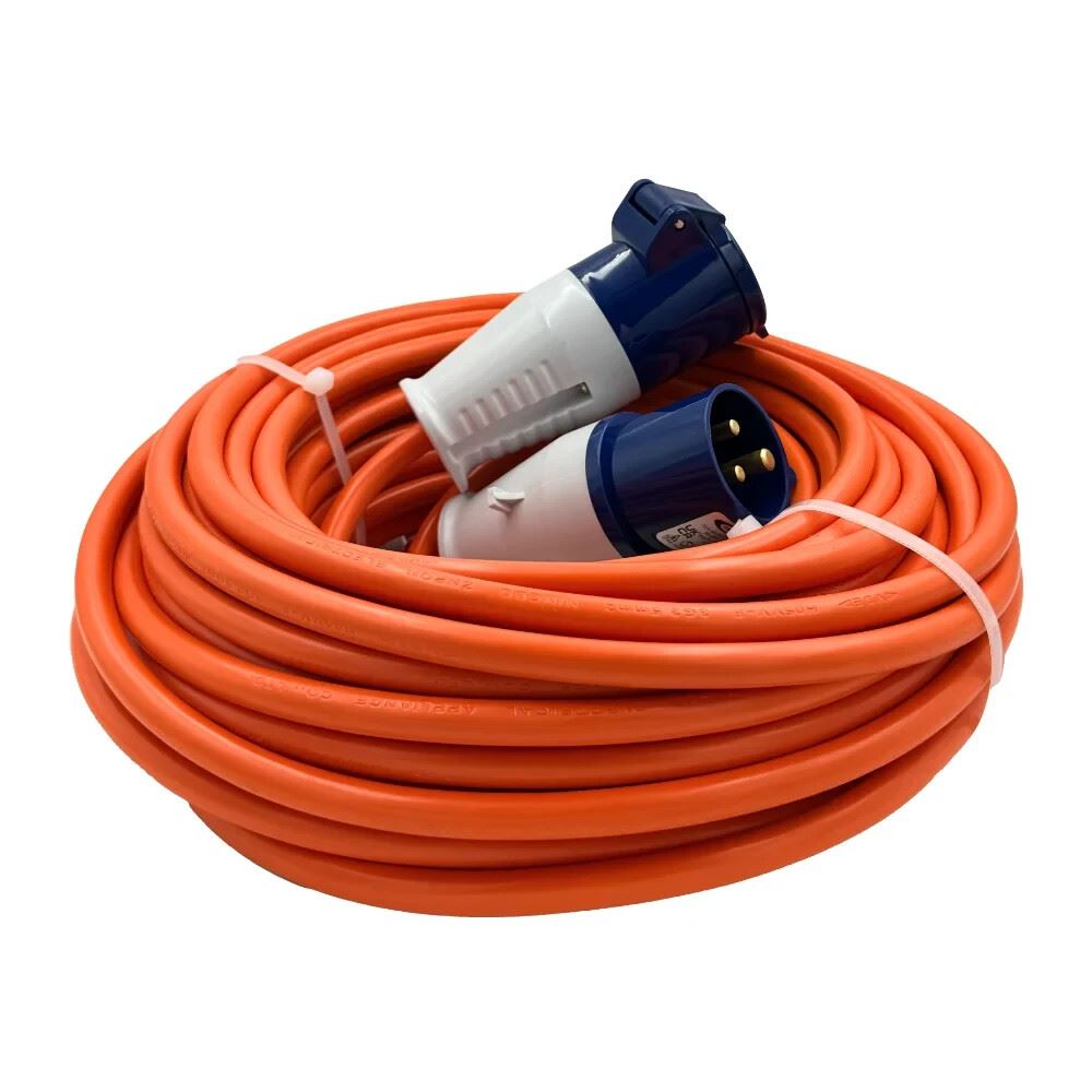 Caravan Cable 10M Heavy Duty Hook Up Camping 16 Amp 240V Extension 10 Meter 16A 3001253