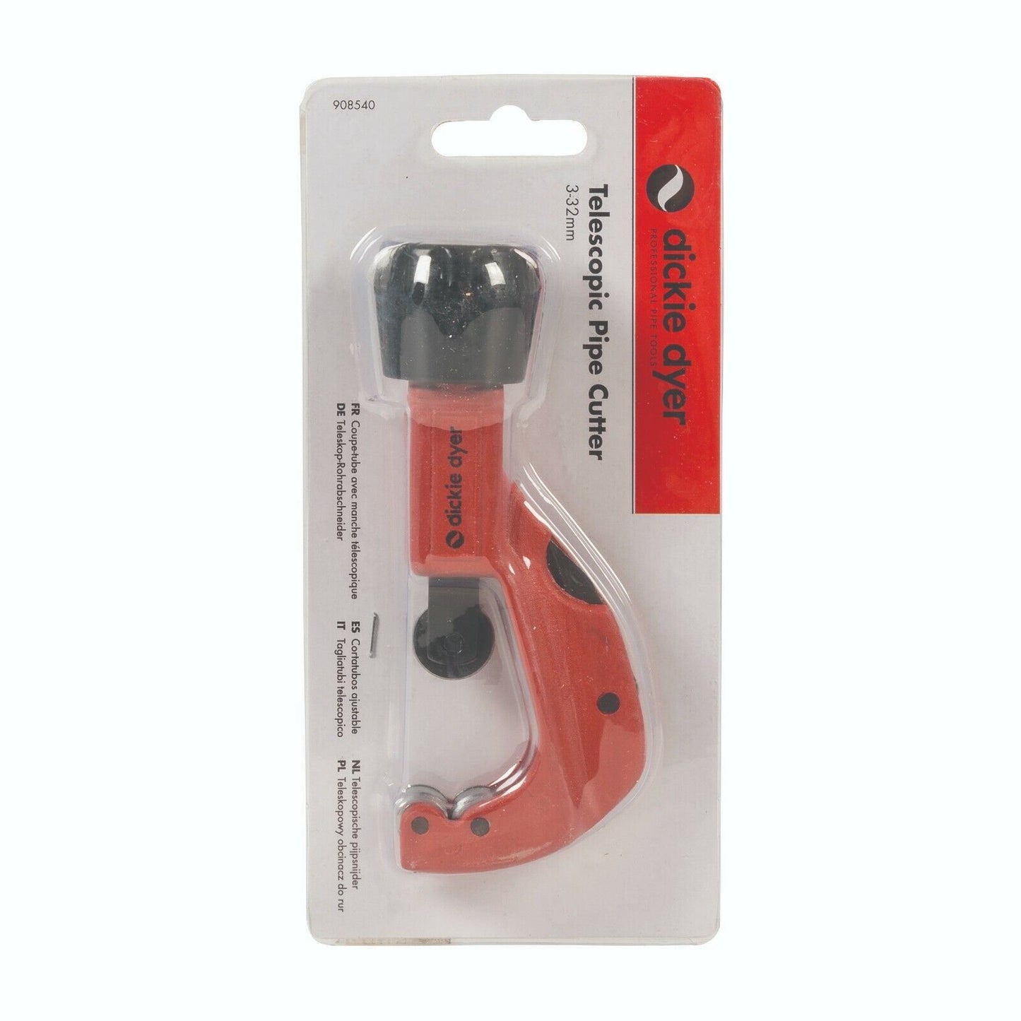 Plumbing Pipe Cutter 3mm - 32mm Copper 8,10, 15, 20mm & Stainless Steel Inox 908540