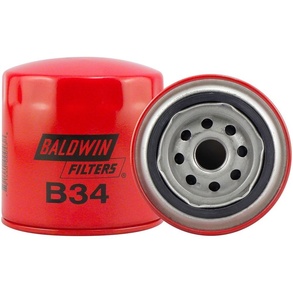 B34 Baldwin Oil Filter Fits Bomag BW120, BW130 05741616 Lube BW120AD BW130AD
