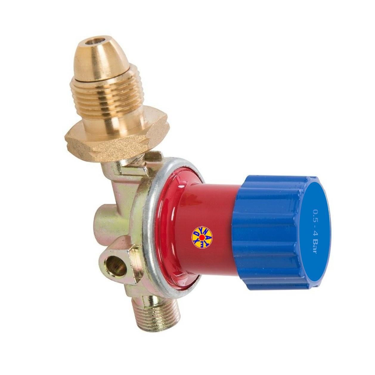 LPG Gas Hose Regulator Propane Bottle 0.5-4 Bar 8mm Tail Barbecue Heater 2001538 1x00/66/67