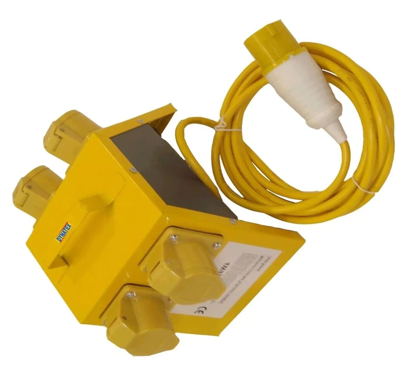 4 Way Splitter 110 Volt 16 Amp Distribution Junction With & Cable 110V 16A 3001096
