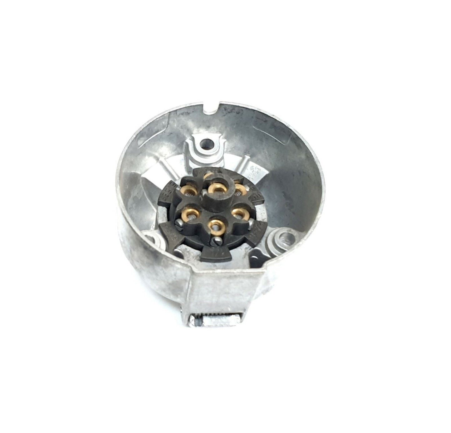 12 V Type N 7 Pin Metal Plant Trailer / Caravan Towing Socket Motorhome 9001399