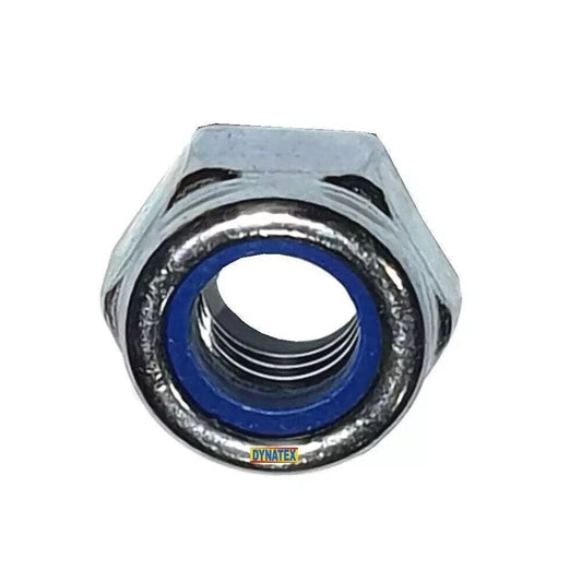 Nut Nyloc 8MM 20 Zinc Plated Metric Thread For Set Screw & Bolt Hex M8 Z50 9006758 20X636