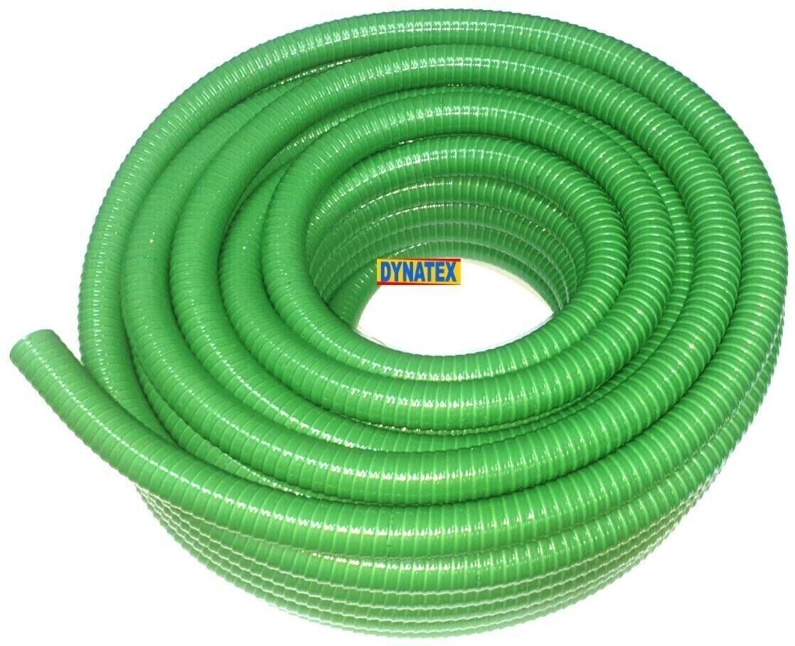 Suction hose 4" Delivery Pump Drainage 7 Bar 5M 5 Metre 102mm Green Flex