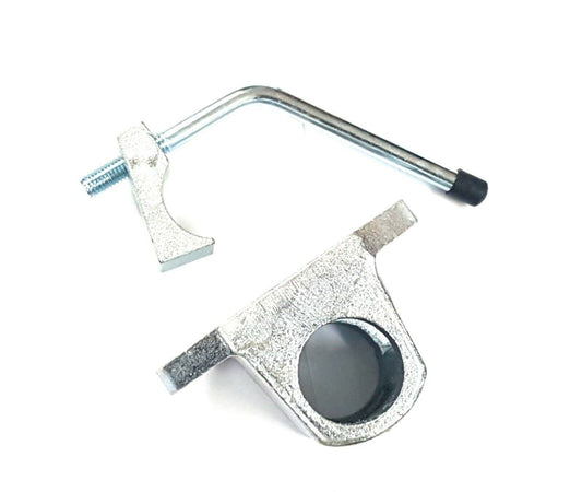 Trailer Jockey Wheel 43mm Bracket & Pad & Handle Lever Fits Bradley Ifor William 9001361