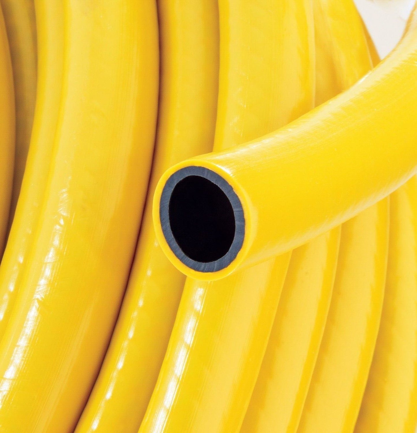 50M Garden Hose Yellow 1/2" Anti-Kink Heavy Duty Outdoor Watering Flexible Pipe 1402735 50x32