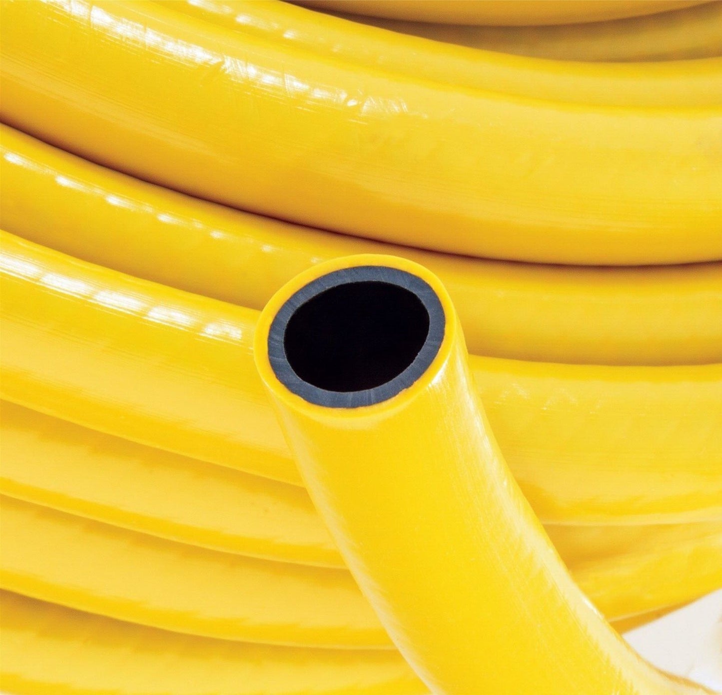 50M Garden Hose Yellow 1/2" Anti-Kink Heavy Duty Outdoor Watering Flexible Pipe 1402735 50x32