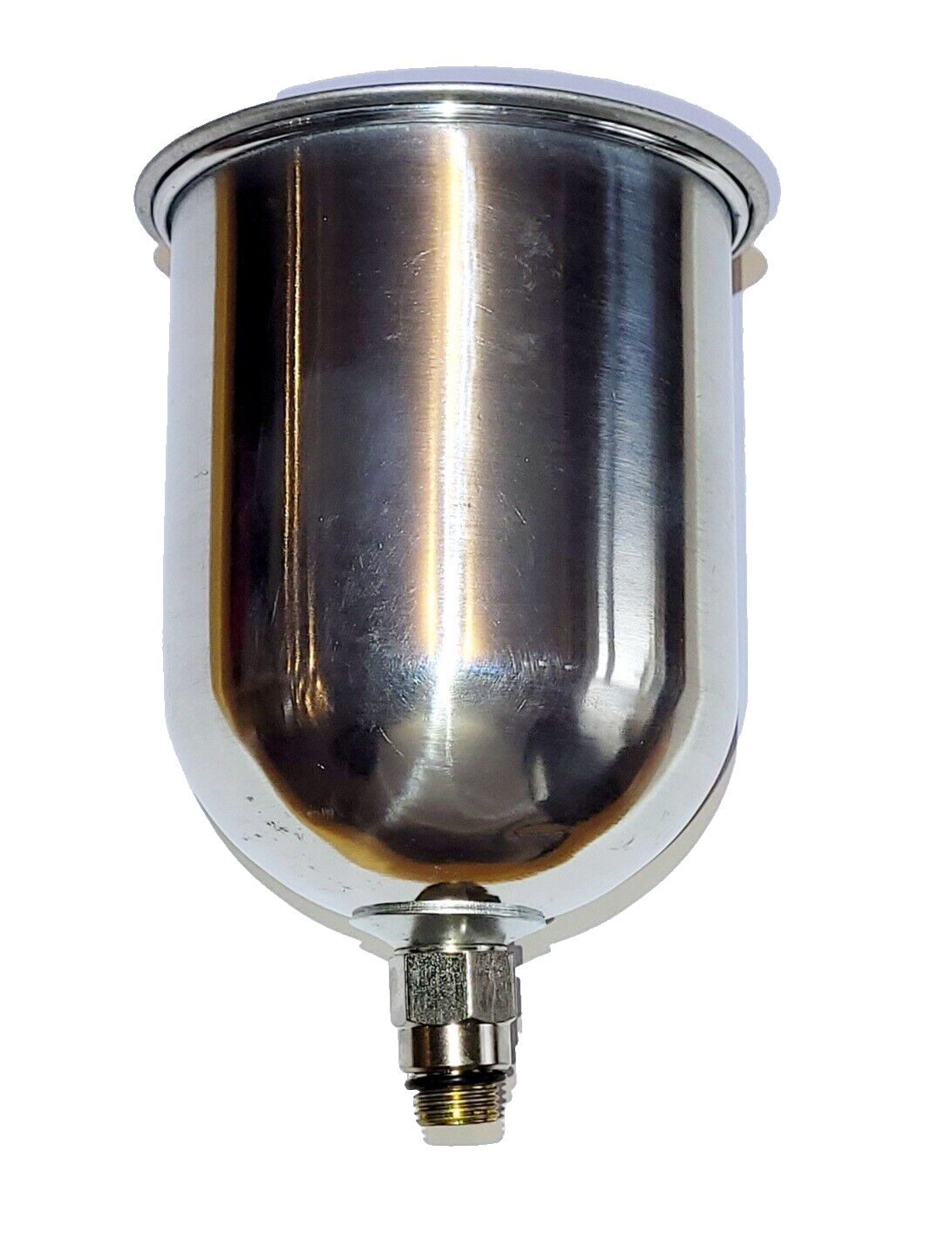 Air Spray Gun 600ml Tank Syphon Cup 1.8mm external mix nozzle 14cfm Alloy 7001116