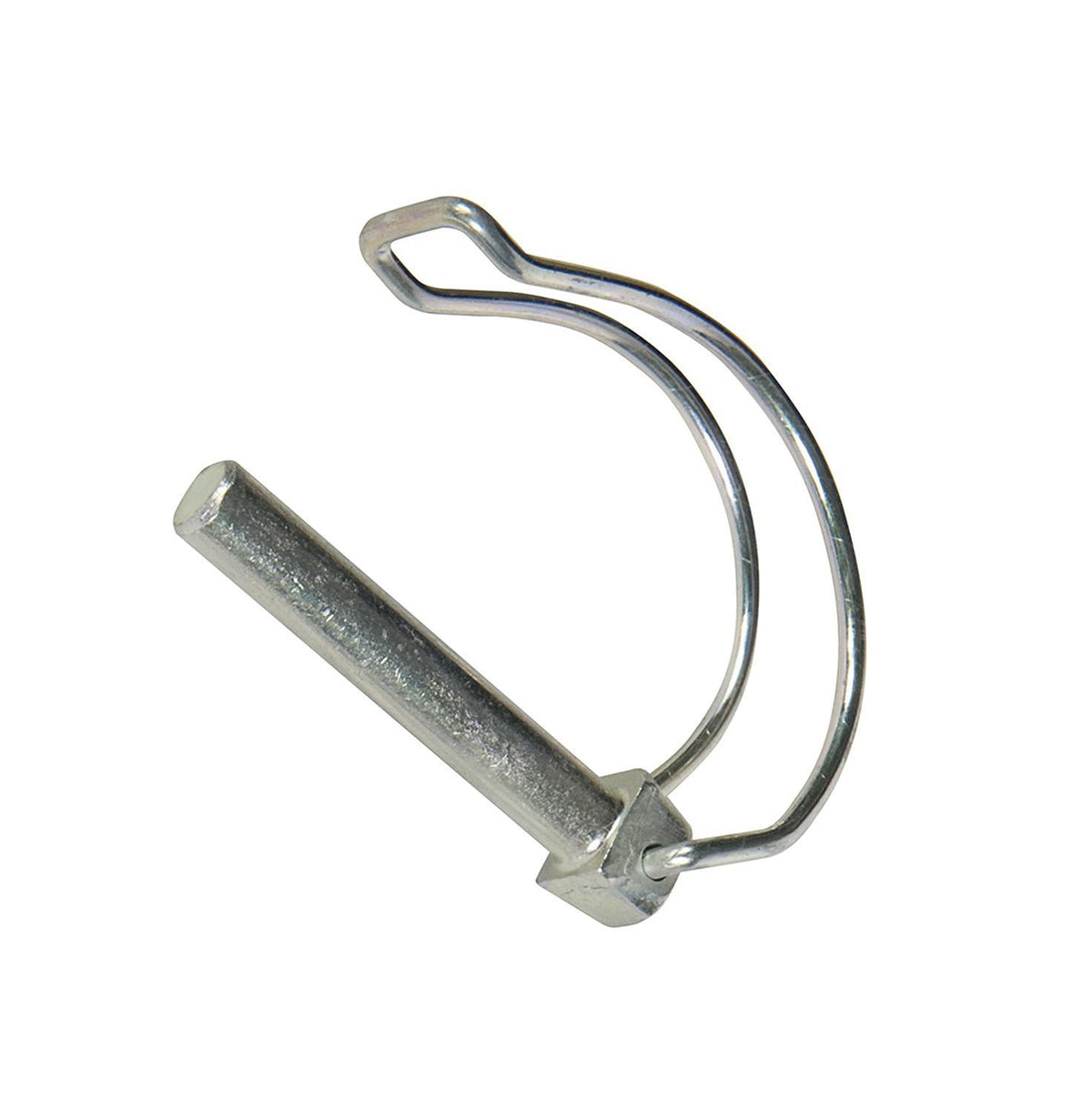 2 Linch Pin Pipe 60mm x 10mm x70L Retaining Lock Trailer D Clip Round Locking 9007211 =2x167