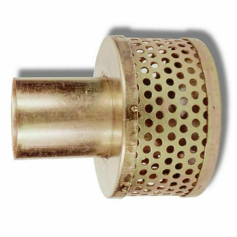 2" Suction Hose Strainer Water Pump Drainage 50mm Tin Can Filter Trash Pump 1402073
