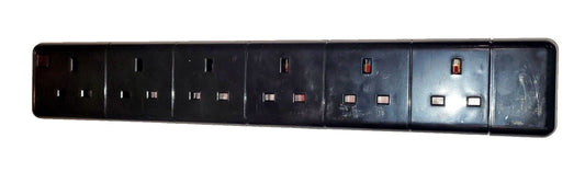 Socket 6 Gang 240 Volt For Extension Lead Cable Electric Power Plug 16 Amp 240V