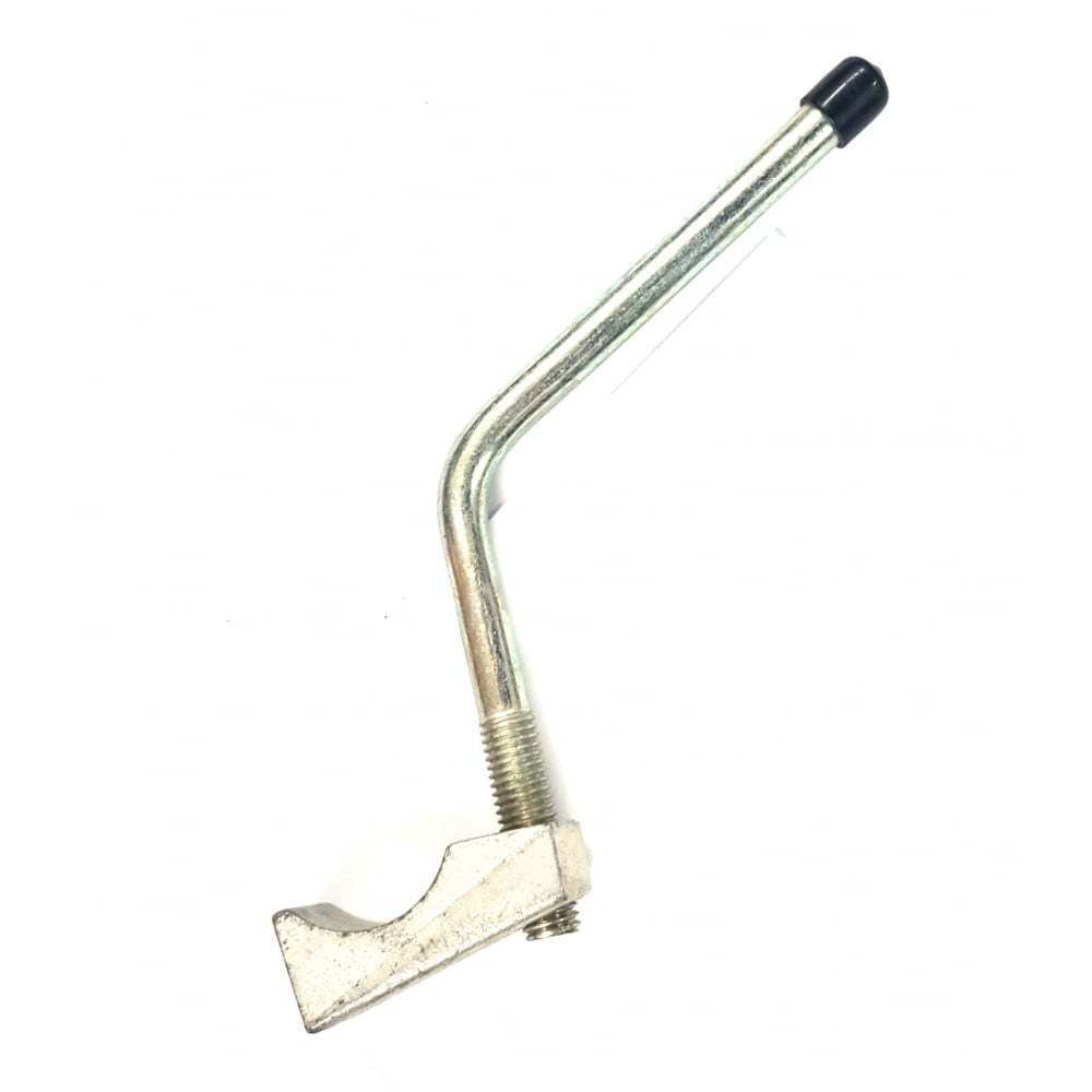 Trailer Jockey Wheel 43mm Bracket & Pad & Handle Lever Fits Bradley Ifor William 9001361