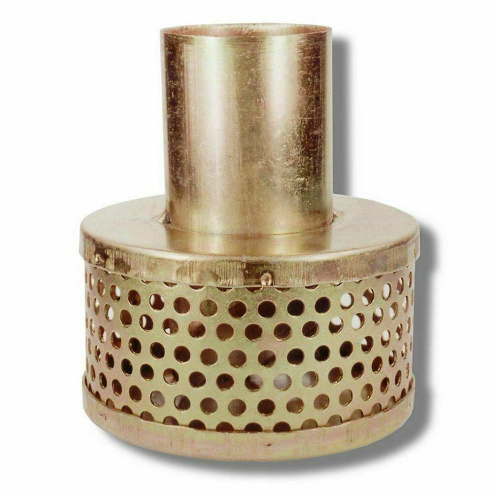 2" Suction Hose Strainer Water Pump Drainage 50mm Tin Can Filter Trash Pump 1402073