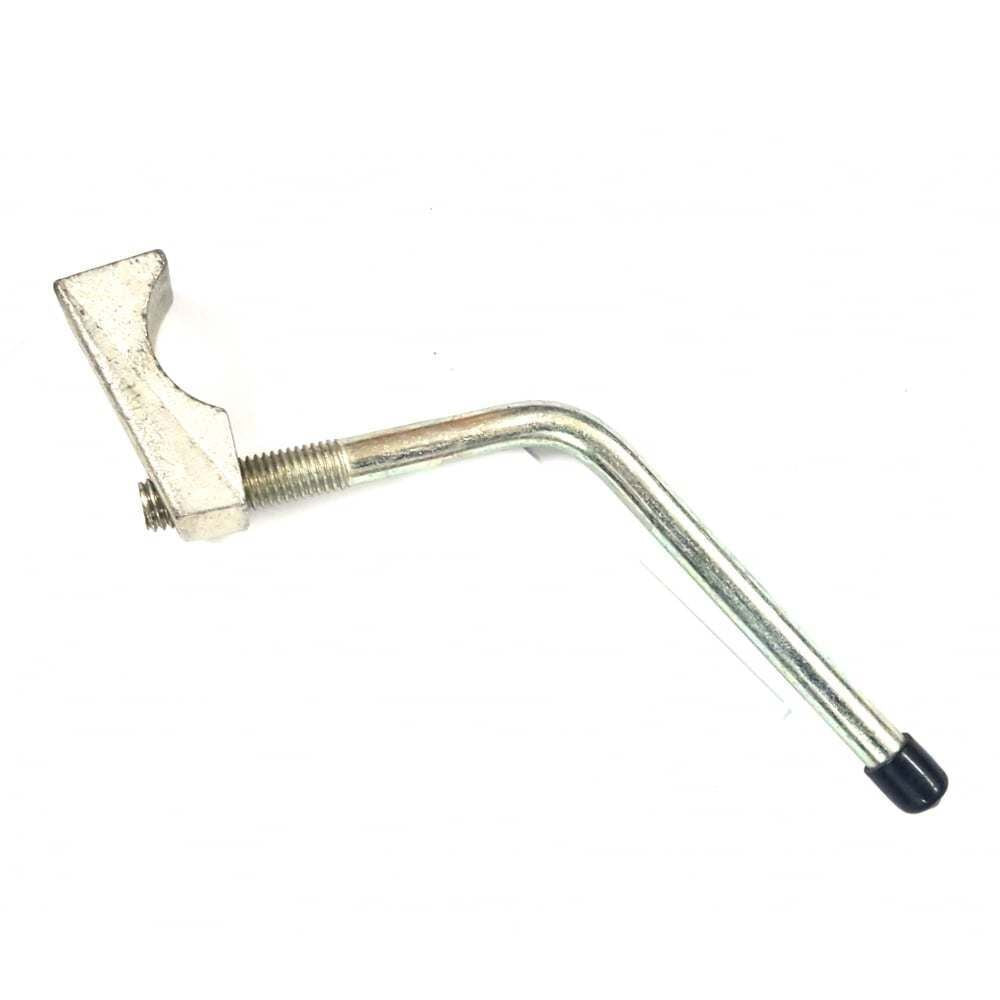 Trailer Jockey Wheel 43mm Bracket & Pad & Handle Lever Fits Bradley Ifor William 9001361