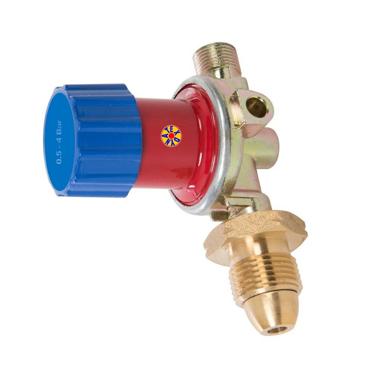 LPG Gas Hose Regulator Propane Bottle 0.5-4 Bar 8mm Tail Barbecue Heater 2001538 1x00/66/67