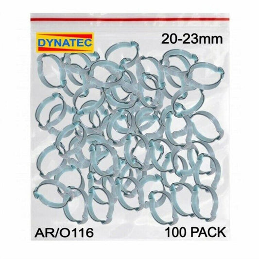 O-clip Crimp Pinchers Double 2 Ear Hose Clip 20-23 mm 100pk Gas LPG Welding 2001558 100X42