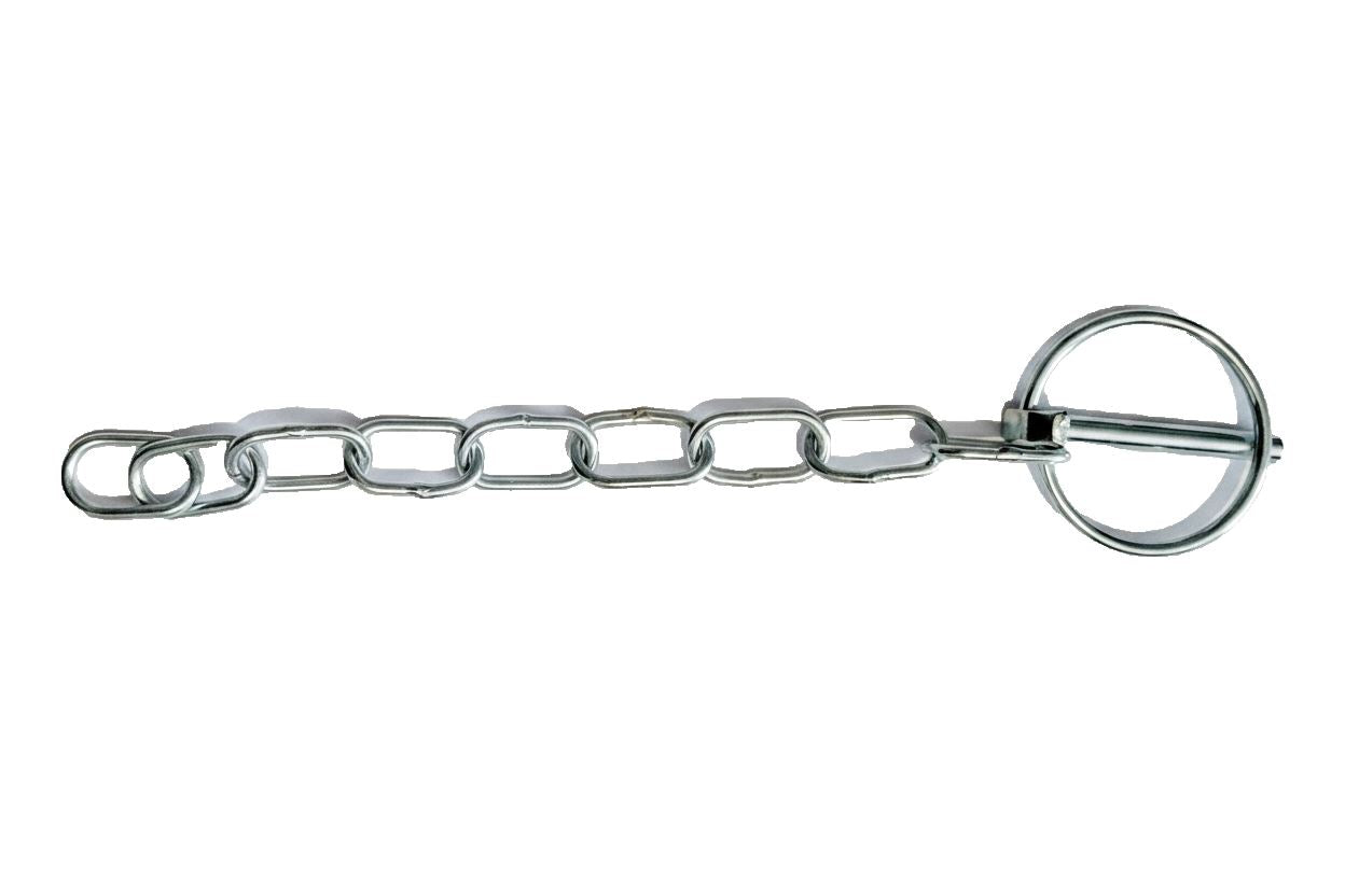 Lynch Pin & Chain Trailer Horse Box Tail Gate Drop Side Locking Pin 9007208